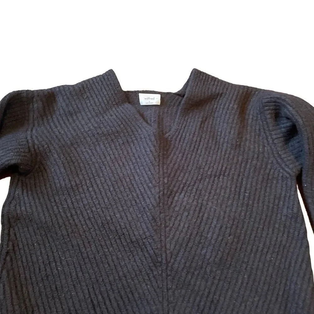 Wilfred Merino Wool Sweater *Black* Size Small - Picture 5 of 5